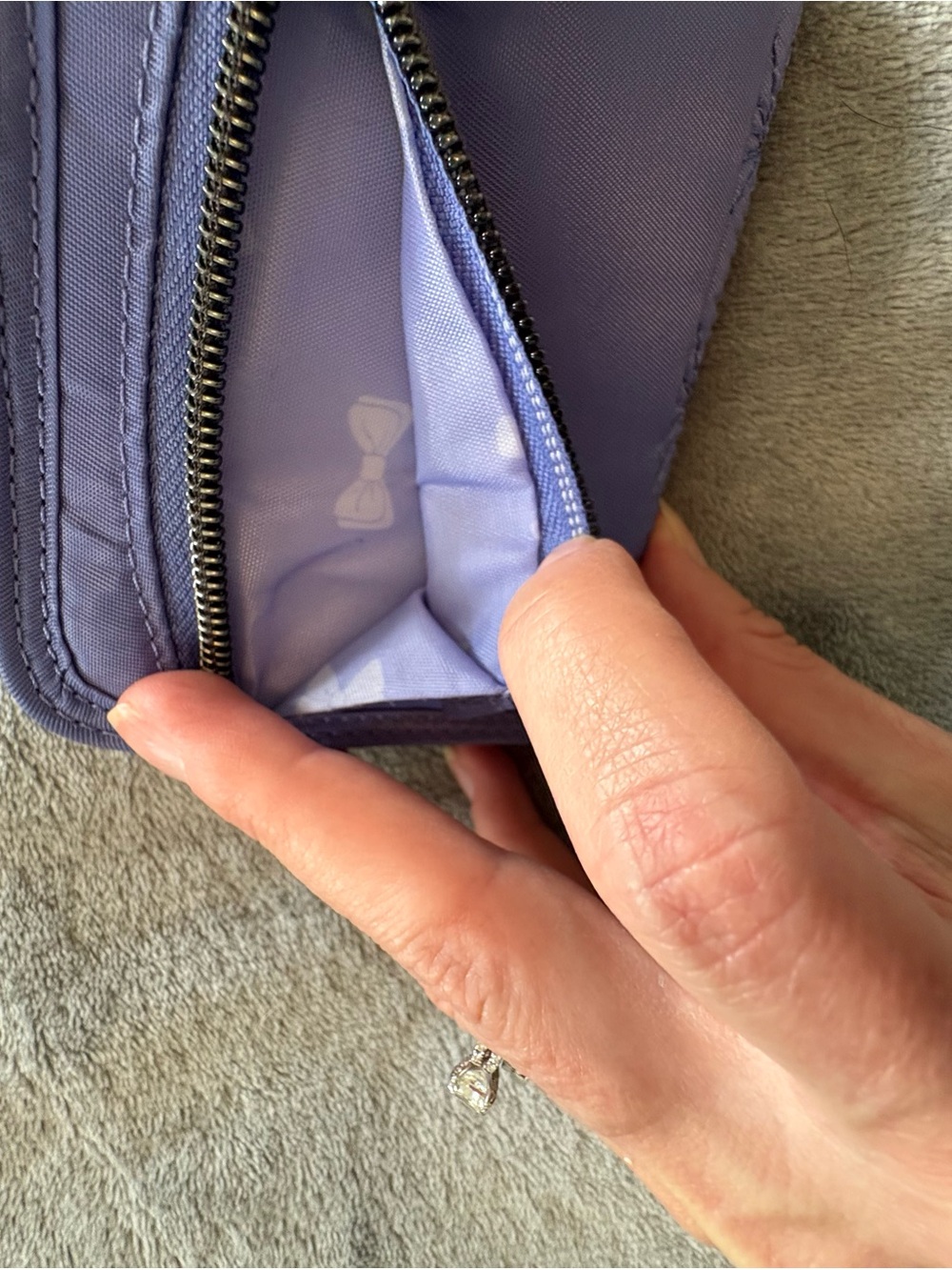 lug Quilted Lavender Legacy Minuet Wallet - Picture 6 of 6